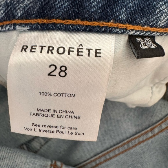 NWT Retrofete Luca Jeans - Picture 4 of 7